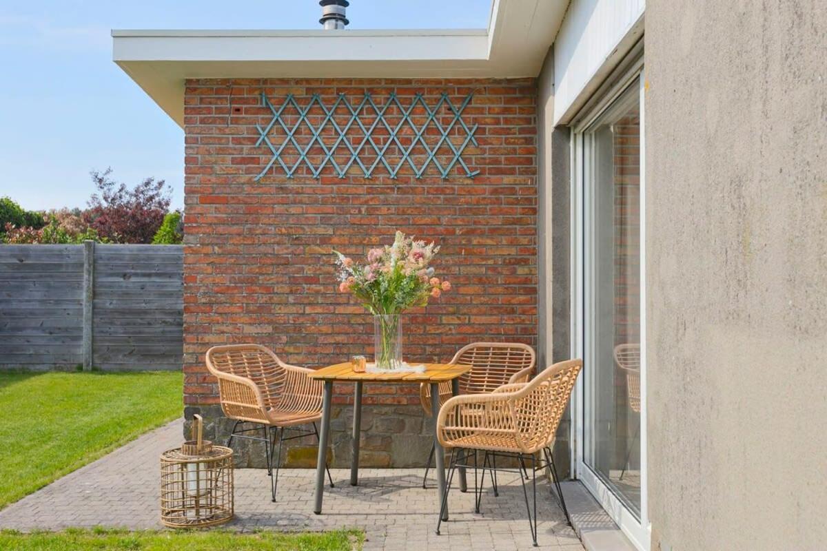 Huswell - Bungalow With Garden At 5 Minutes From The Beach Villa De Haan Ngoại thất bức ảnh